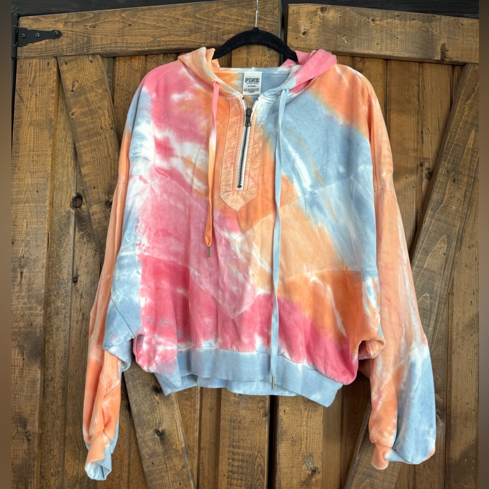 PINK Victoria's Secret Tie-Dye Hoodie
